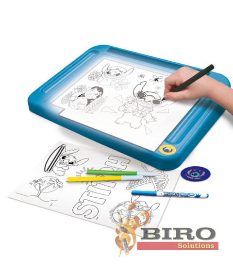 LSC Tablă pentru desen cu lumină Stitch, 60757
